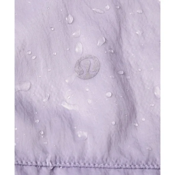 Lululemon‎ Clear Intention Jacket Women's Size 12 Hooded Windbreaker Lavender - Picture 6 of 14